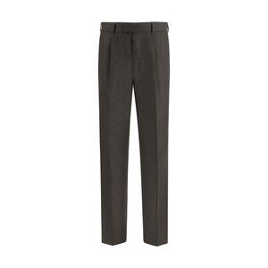 Zegna Men Wool And Cashmere Pants